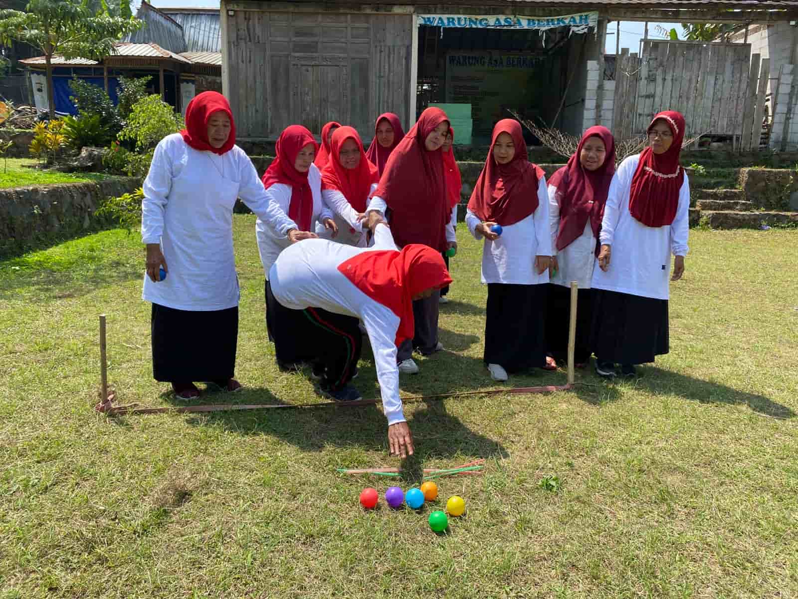 Dokumentasi kegiatan outbound Guci Tegal 6