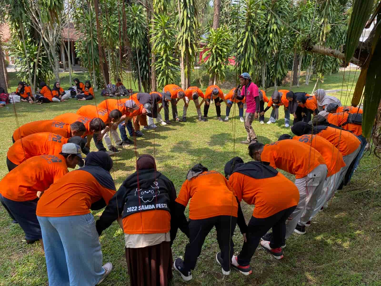 Dokumentasi kegiatan outbound Guci Tegal 7