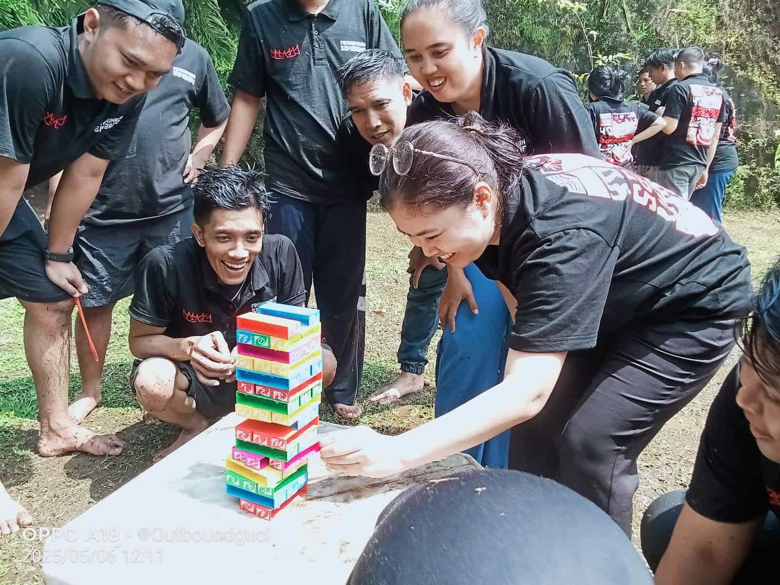 Dokumentasi kegiatan outbound Guci Tegal 8